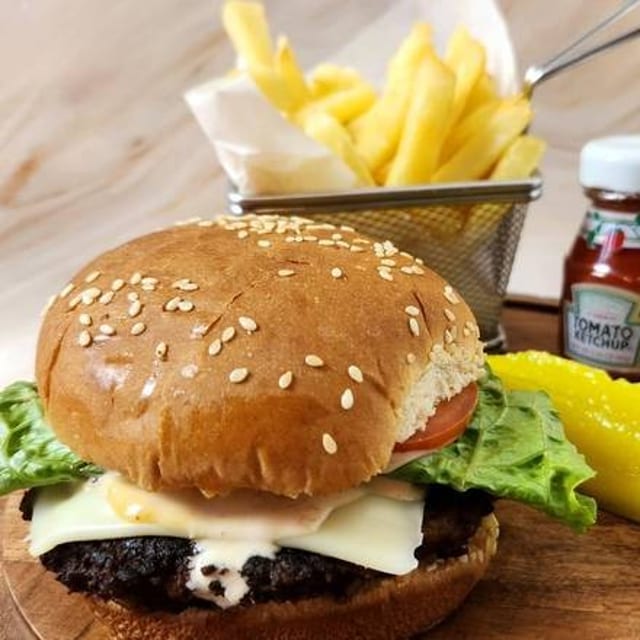 The Classic Hamburger.