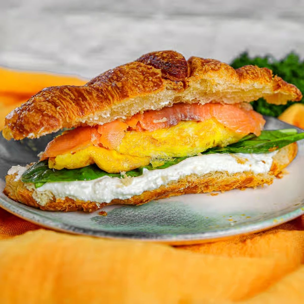 Salmon Croissant