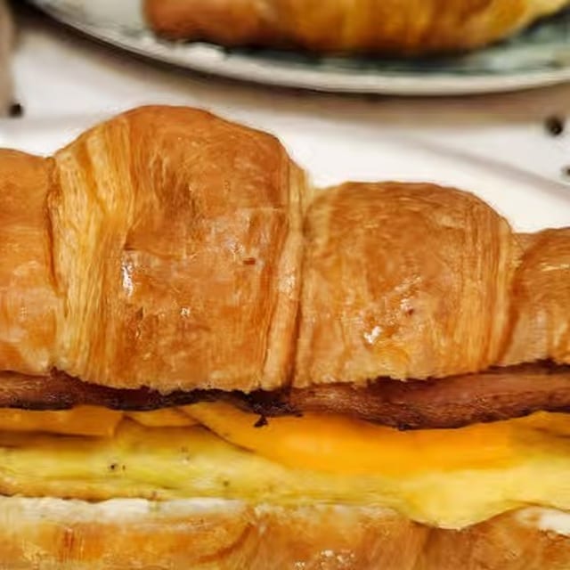Breakfast Croissant.
