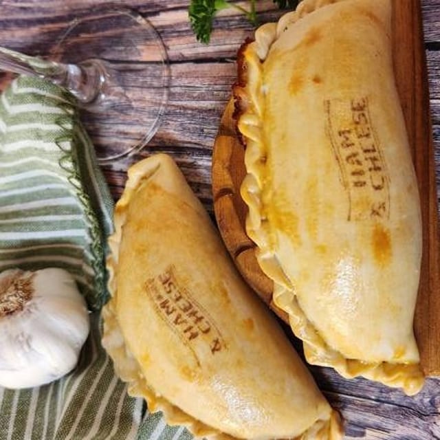 Ham & Cheese Empanada.